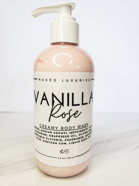 Picture of Vanilla Rose Creamy Body Wash