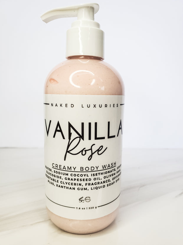 Picture of Vanilla Rose Creamy Body Wash